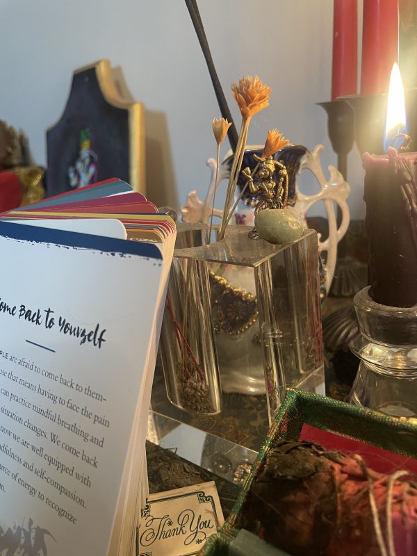 Creating a sacred space for daily rituals